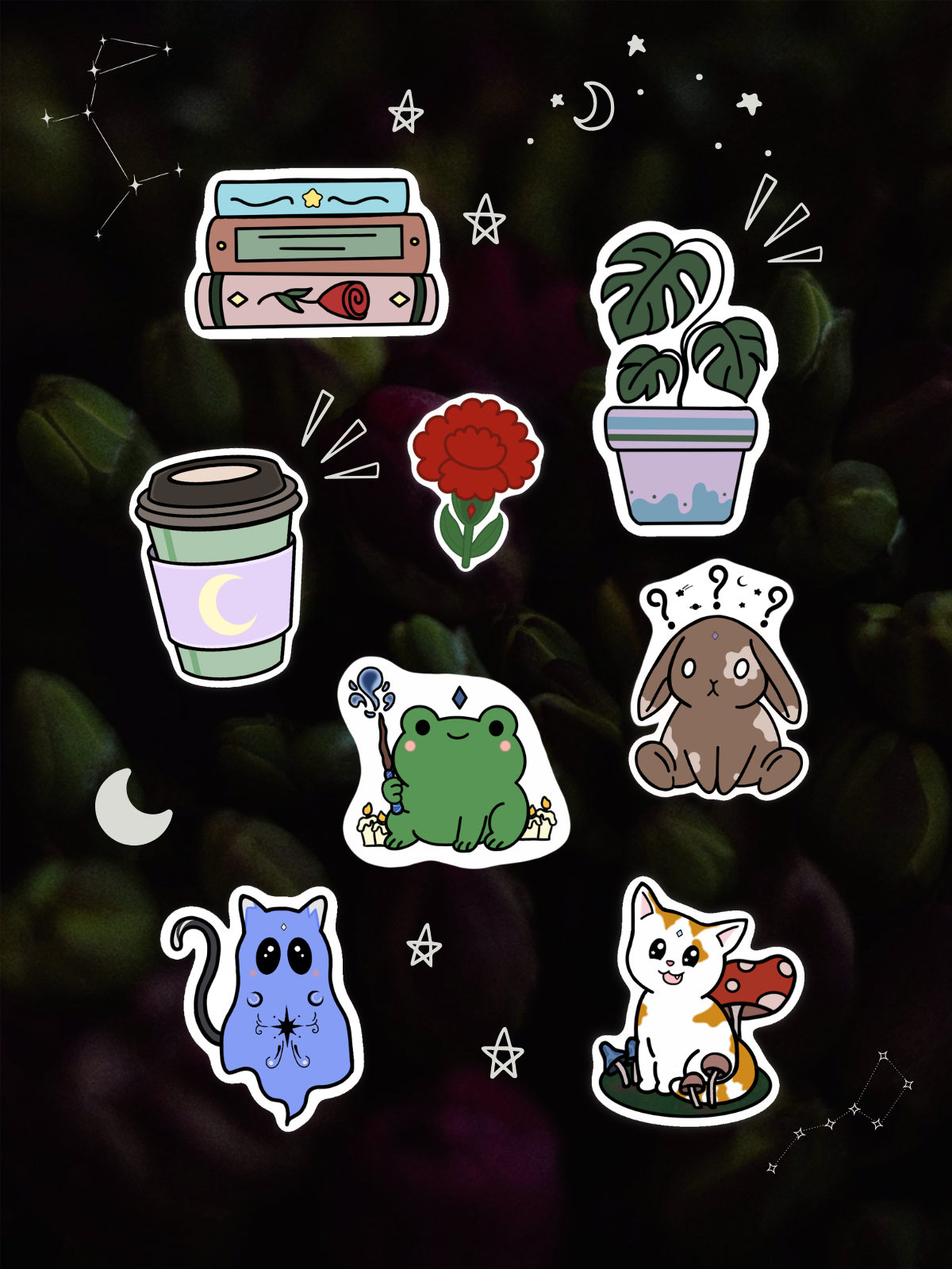 Pack de 4 Stickers aux choix